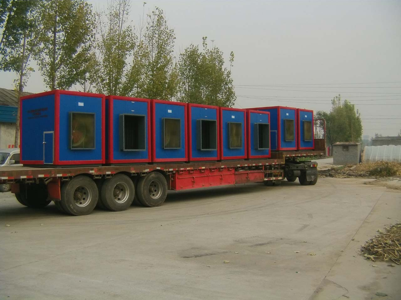 果品烘干熱風爐